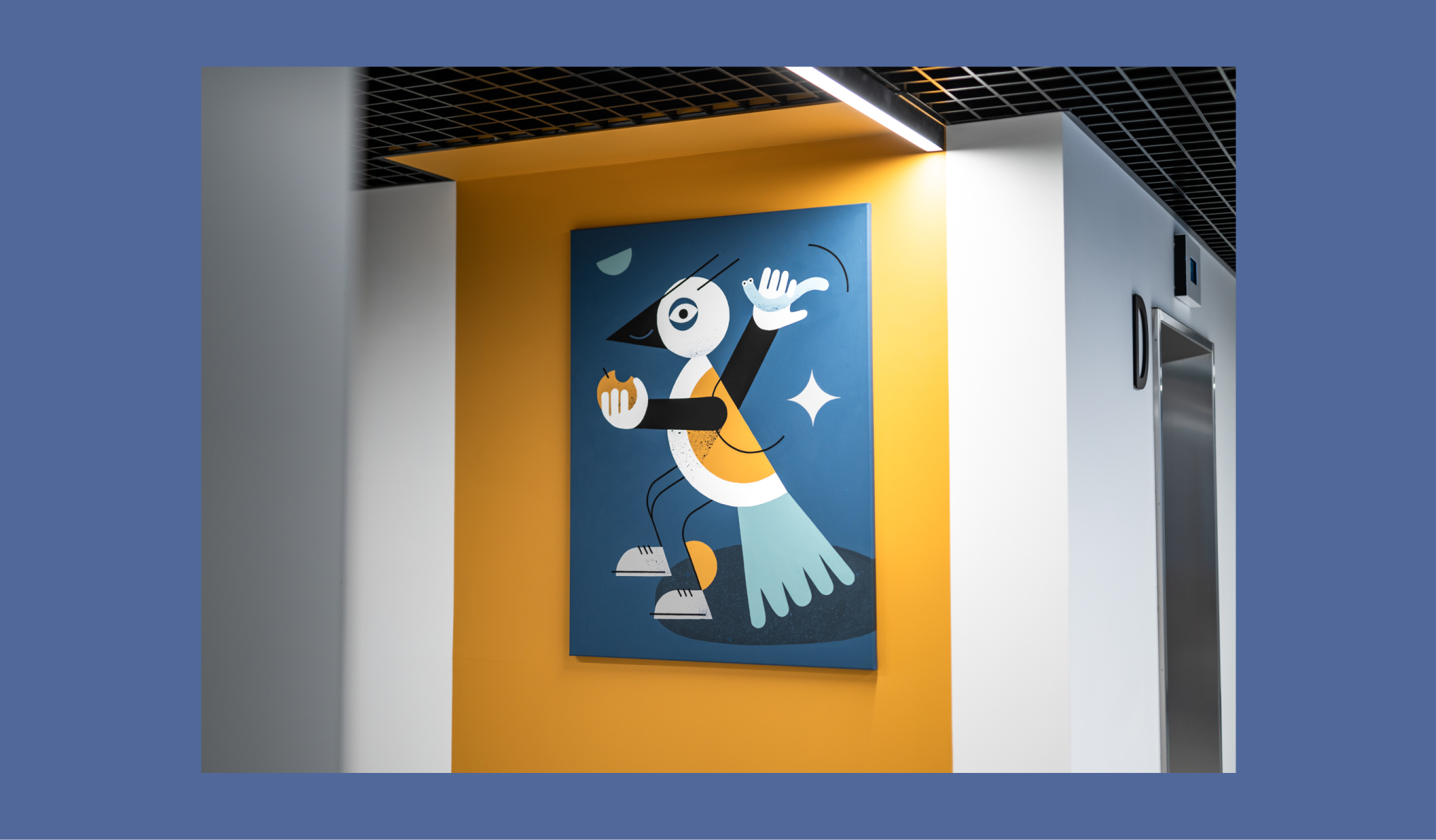 Olivia Prime – Wall paintings in business centre (7)
