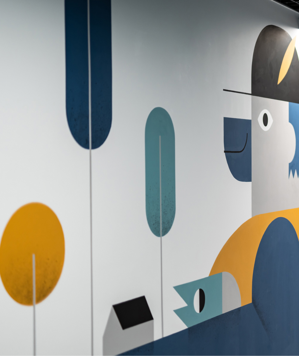 Olivia Prime – Murale w centrum biznesowym (8.2)